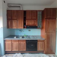 Cucina legno massello anni '70