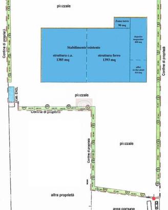 Immobile di 4000 m² a Cento