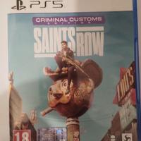 Saints row Ps5 Criminal customs edition con codice