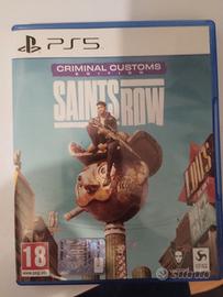 Saints row Ps5 Criminal customs edition con codice