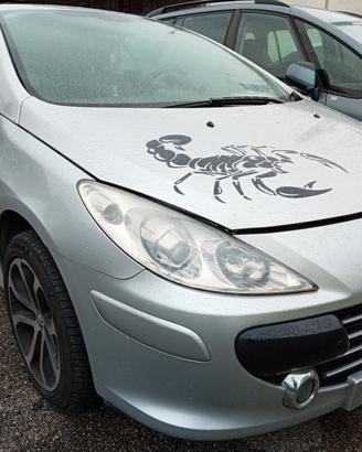 RICAMBI PEUGEOT 307 CC 2.0 HDI ANNO 2008