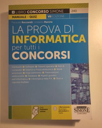 La prova di informatica per tutti i concorsi Libro