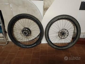 Coppia ruote 27,5 Shimano boost