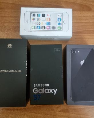 Scatole Vuote iPhone Samsung Huawei 