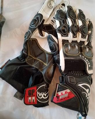 Guanti motociclista professionali