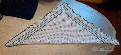 Copertina fatta a mano ad uncinetto