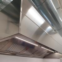 Cappa acciaio inox