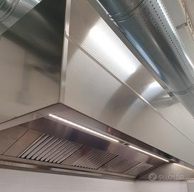 Cappa acciaio inox