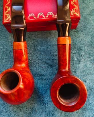 Coppia pipe Revelation Alpha in radica – punzonatu