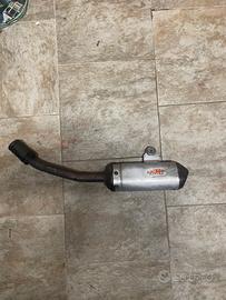 silenziatore ktm 125