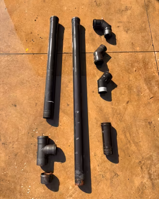 Kit tubi stufa pellet