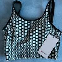 Lululemon top sportivo nuovo con cartellino