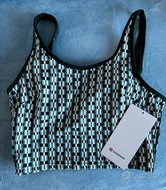 Lululemon top sportivo nuovo con cartellino