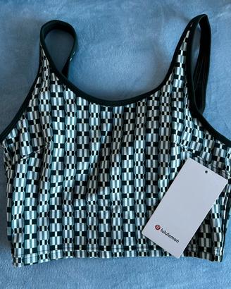 Lululemon top sportivo nuovo con cartellino
