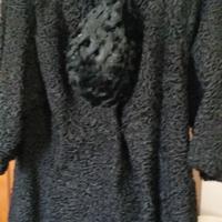 Cappotto astracan  nero