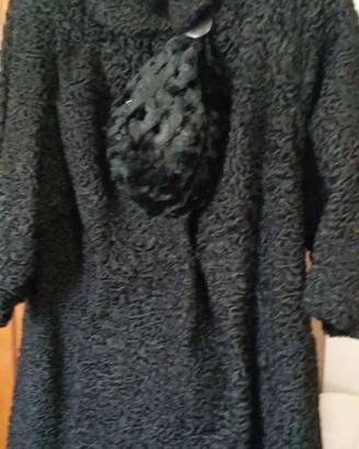 Cappotto astracan  nero