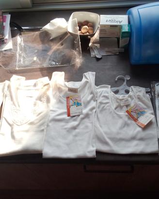 Canottiere Bimba 11-12 Anni Misura 3 Nuove Euro 6 