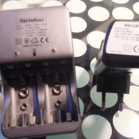 2 caricabatteria da viaggio