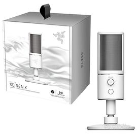 Microfono Gaming Razer Siren x Edizione Bianca