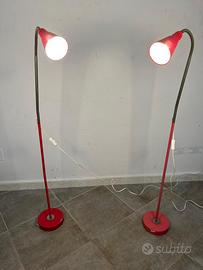 Coppia di lampade da terra vintage anni 90