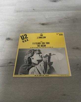 U2 Fire K. Swallow Maxi Single 12” First Issue
