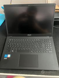 Notebook Msi pochi mesi di vita i5 8/512gb
