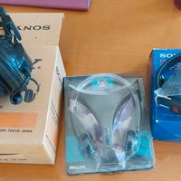 Cuffie vintage per ascolto musica 