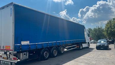 Semirimorchio centinato viberti 13,60