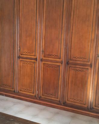 armadio bortoluzzi 5ante, massiccio