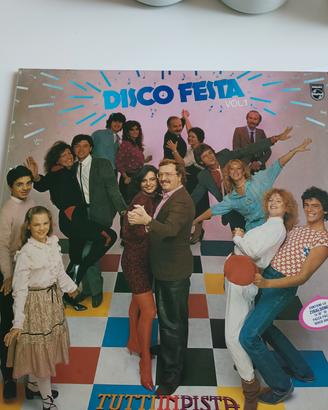 2 Vinili disco in festa vol. 1 tutti in pista  