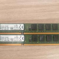 RAM Kingston 4 GB DDR3 1333MHz x2