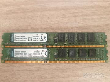 RAM Kingston 4 GB DDR3 1333MHz x2