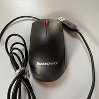 Mouse Lenovo USB Nero