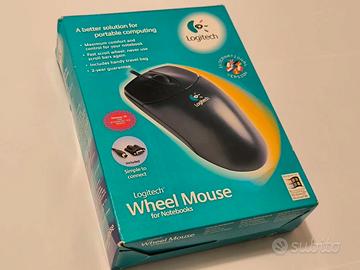 Logitech Wheel Mouse PS/2 per Notebook