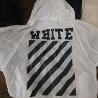 off white main label giacca kway