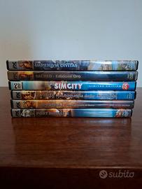 Videogiochi per PC vari - prezzi in descrizione