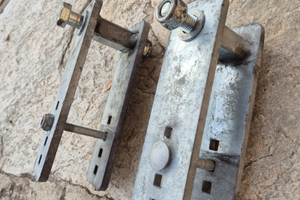 Coppia forcelle Cresci supporto per basculante