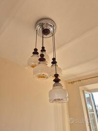 Lampadario vintage anni '70