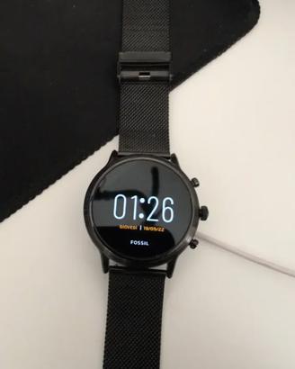 Smartwatch Fossil Google Wear Nero