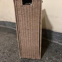 Cesta in corda porta panni