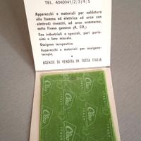 Sapone In Fogli Gadget SIO anni '60