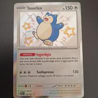Pokémon carta Snorlax shiny rare