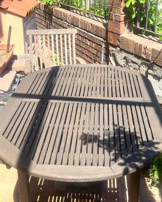 Tavolo da giardino in discrete condizioni