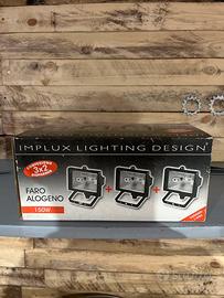 Luci alogene per garage 3 pz