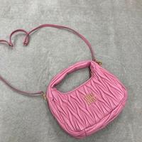 Borsa Miu Miu Hobo Pink
