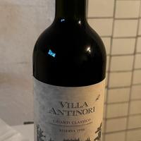 Bottiglia di vino Chianti Classico Riserva 1998