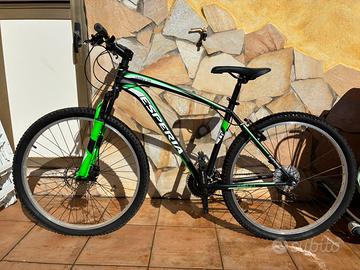 Coppia mountain bike esperia + trasportino