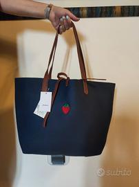 Borsa a tracolla blu scuro