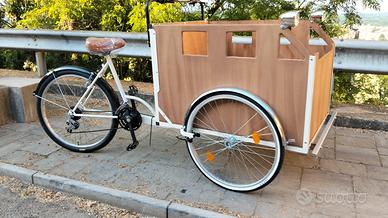 cargobike su misura costruzione artigianale 