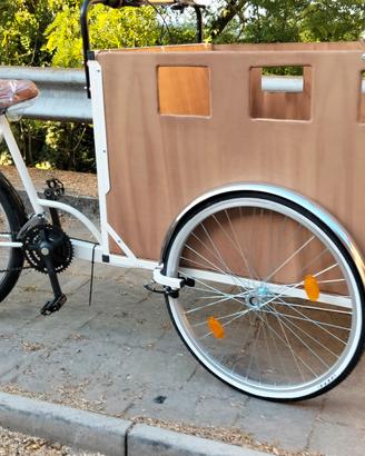 cargobike su misura costruzione artigianale 